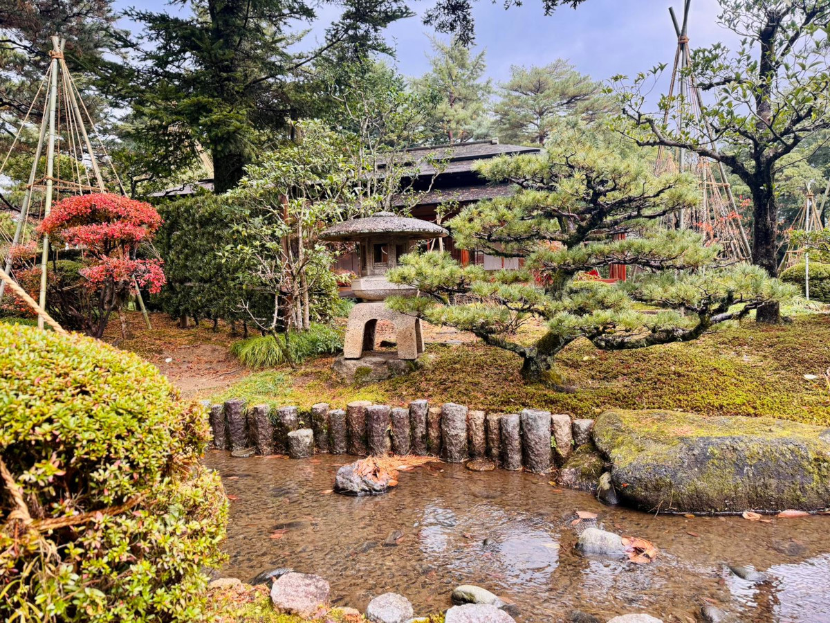 Giardino Kenrokuen a Kanazawa