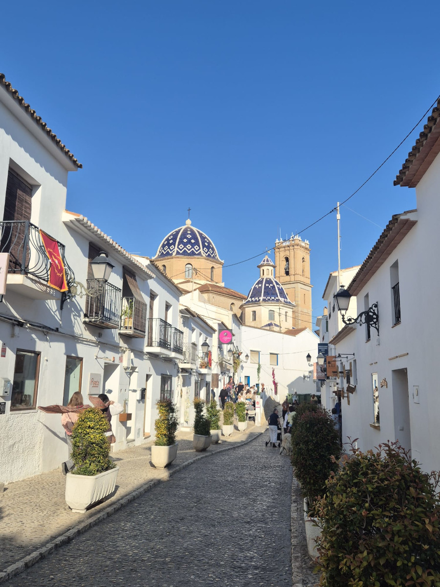 On the road in Costa Blanca, Alicante