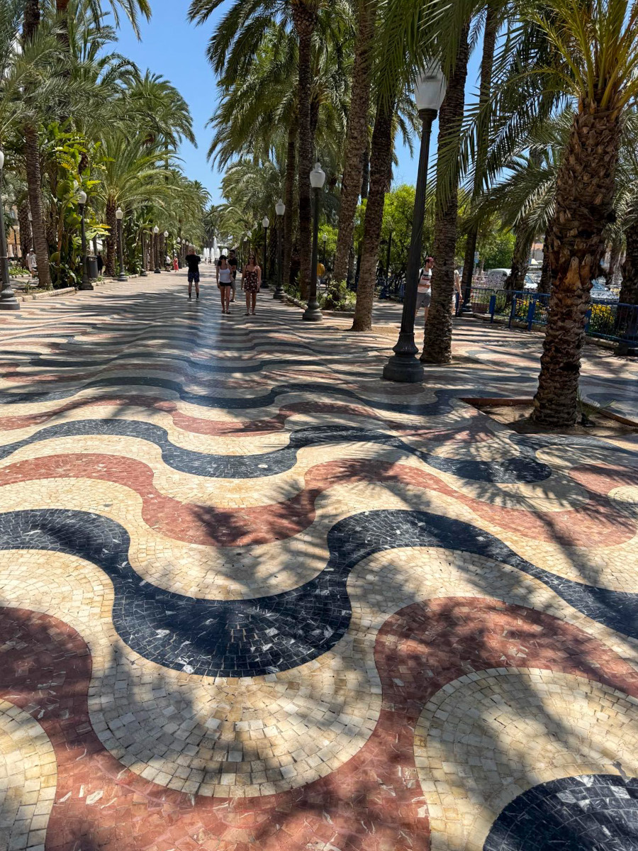 On the road in Costa Blanca, Alicante