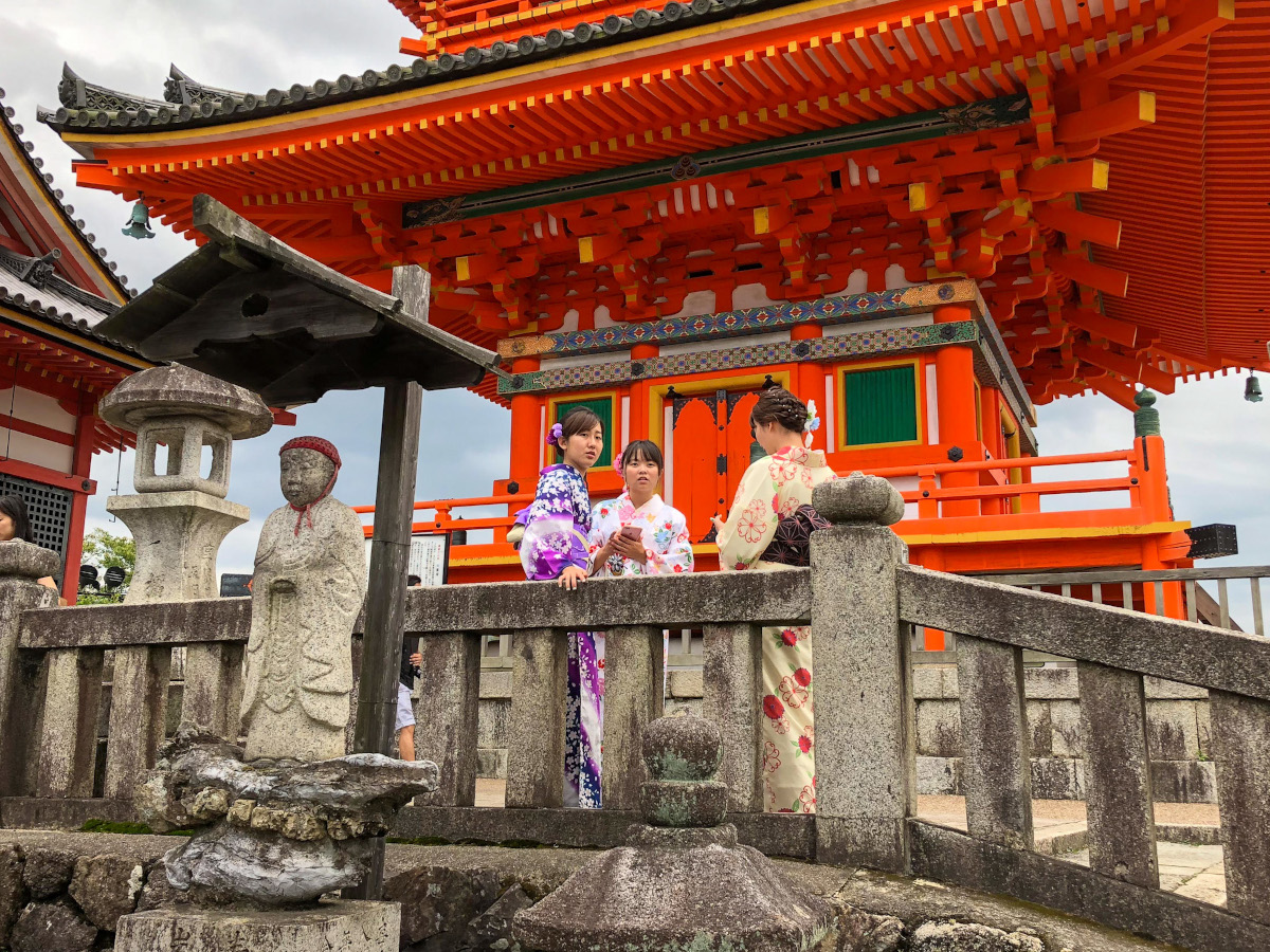 Cosa vedere a Kyoto in 5 giorni: tempio Kiyomizudera